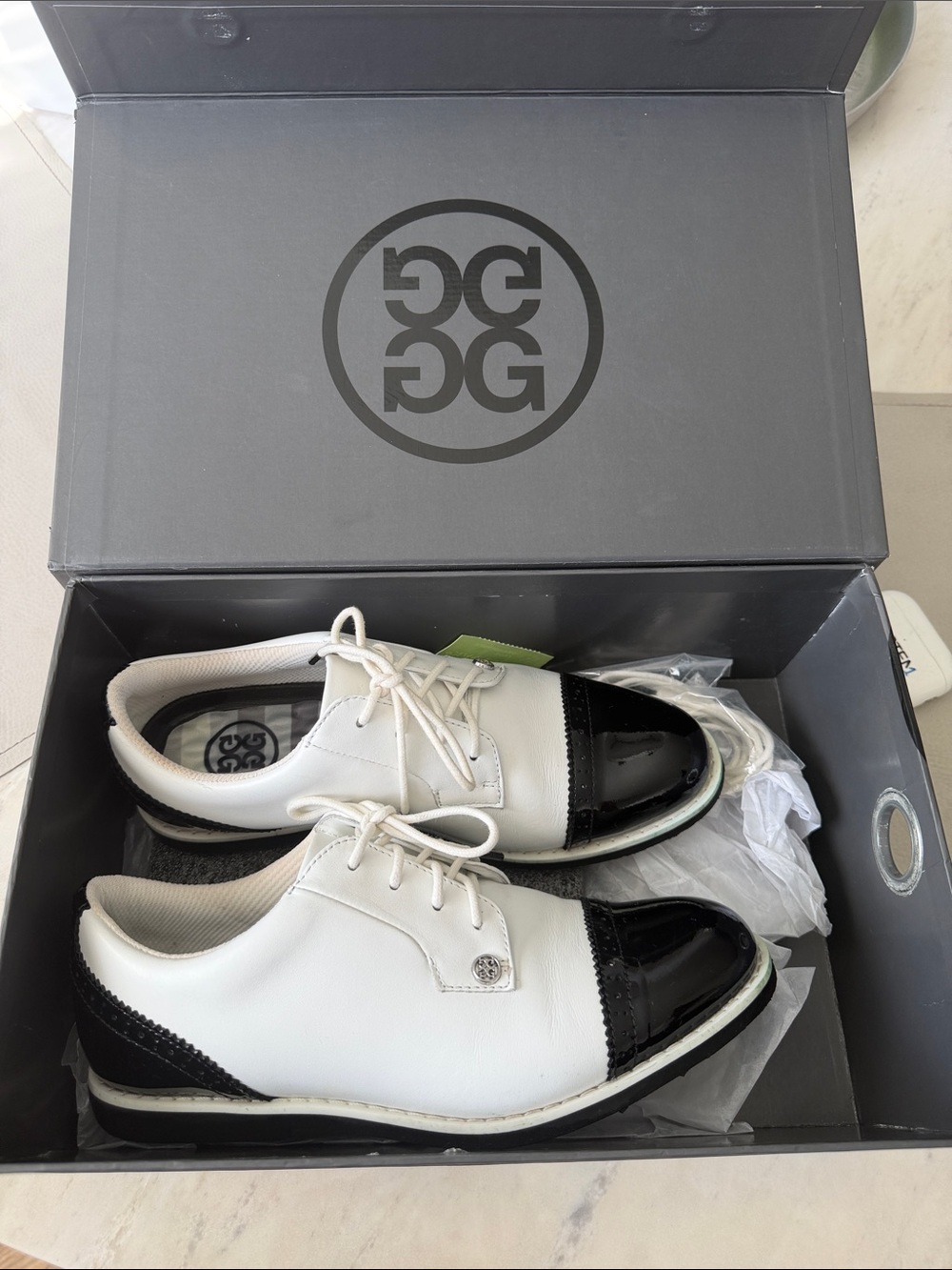 G/Fore golf shoes women’s cap toe gallivanter sz 7.5